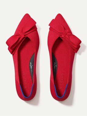 Rothy's The Bow Point II - Rouge 8WIDE